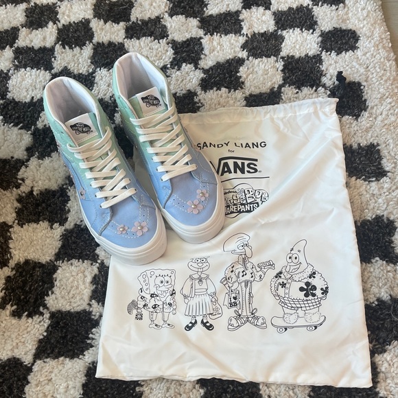 Sandy Liang Spongebob Sk8-Hi Dx Vans - Picture 3 of 9